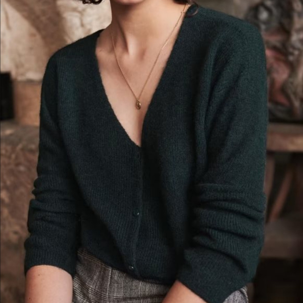 Sezane XS Barry in Bottle Green